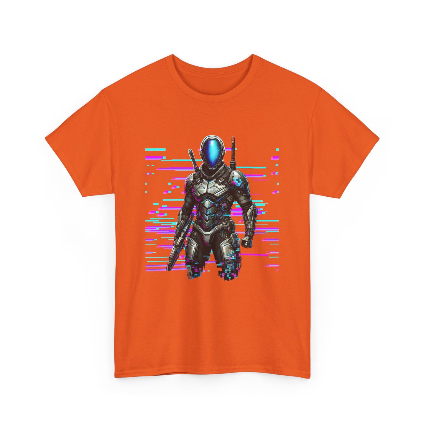 GlitchHunter - Cyberpunk Hacker T-shirt