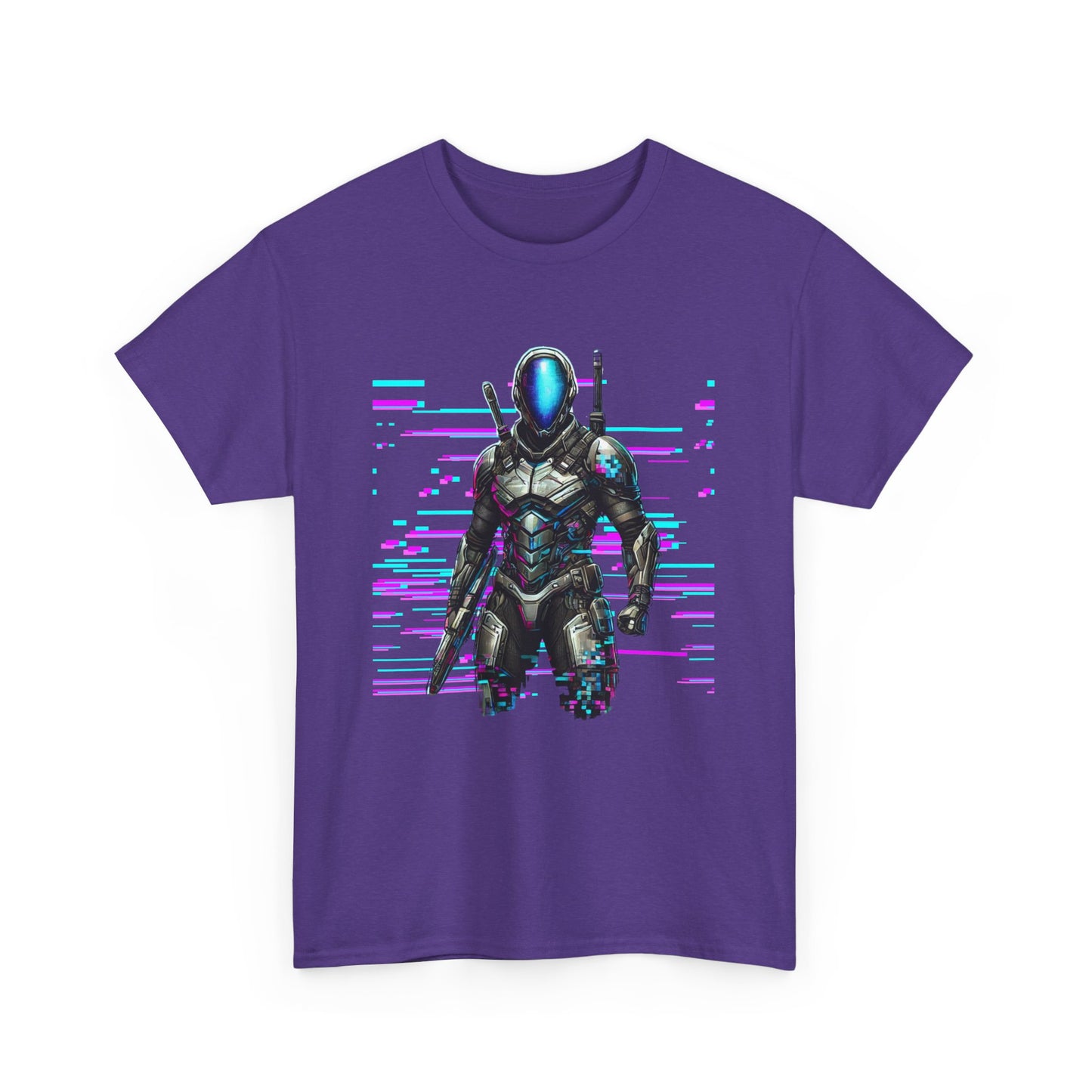 GlitchHunter - Cyberpunk Hacker T-shirt