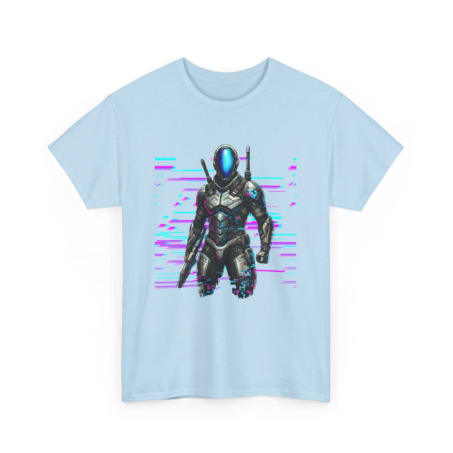 GlitchHunter - Cyberpunk Hacker T-shirt