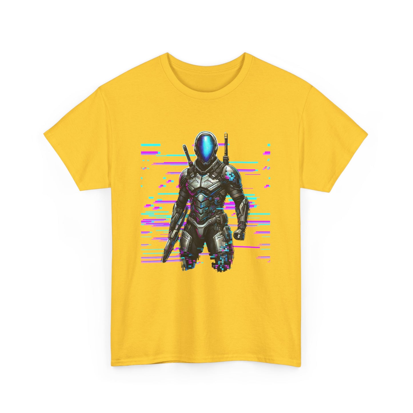 GlitchHunter - Cyberpunk Hacker T-shirt