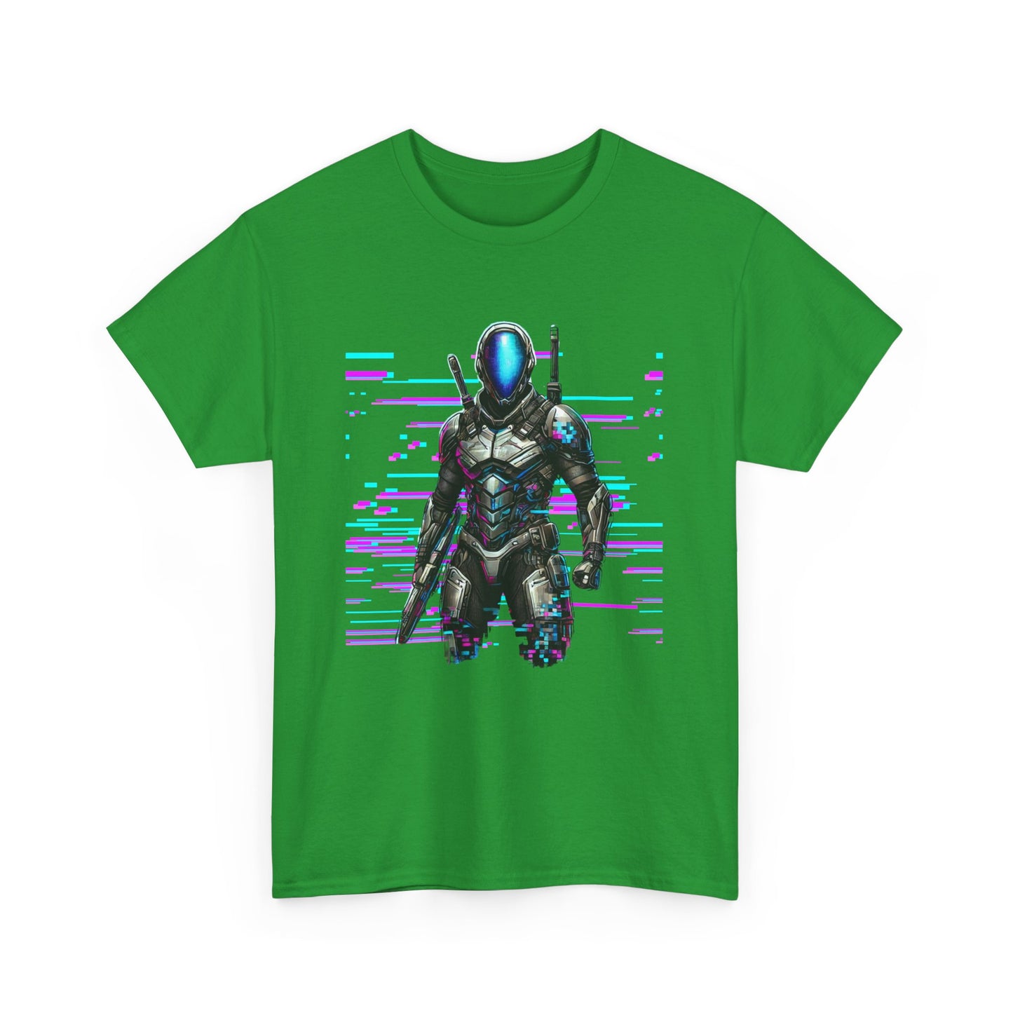 GlitchHunter - Cyberpunk Hacker T-shirt