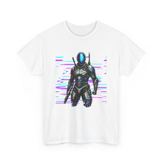 GlitchHunter - Cyberpunk Hacker T-shirt