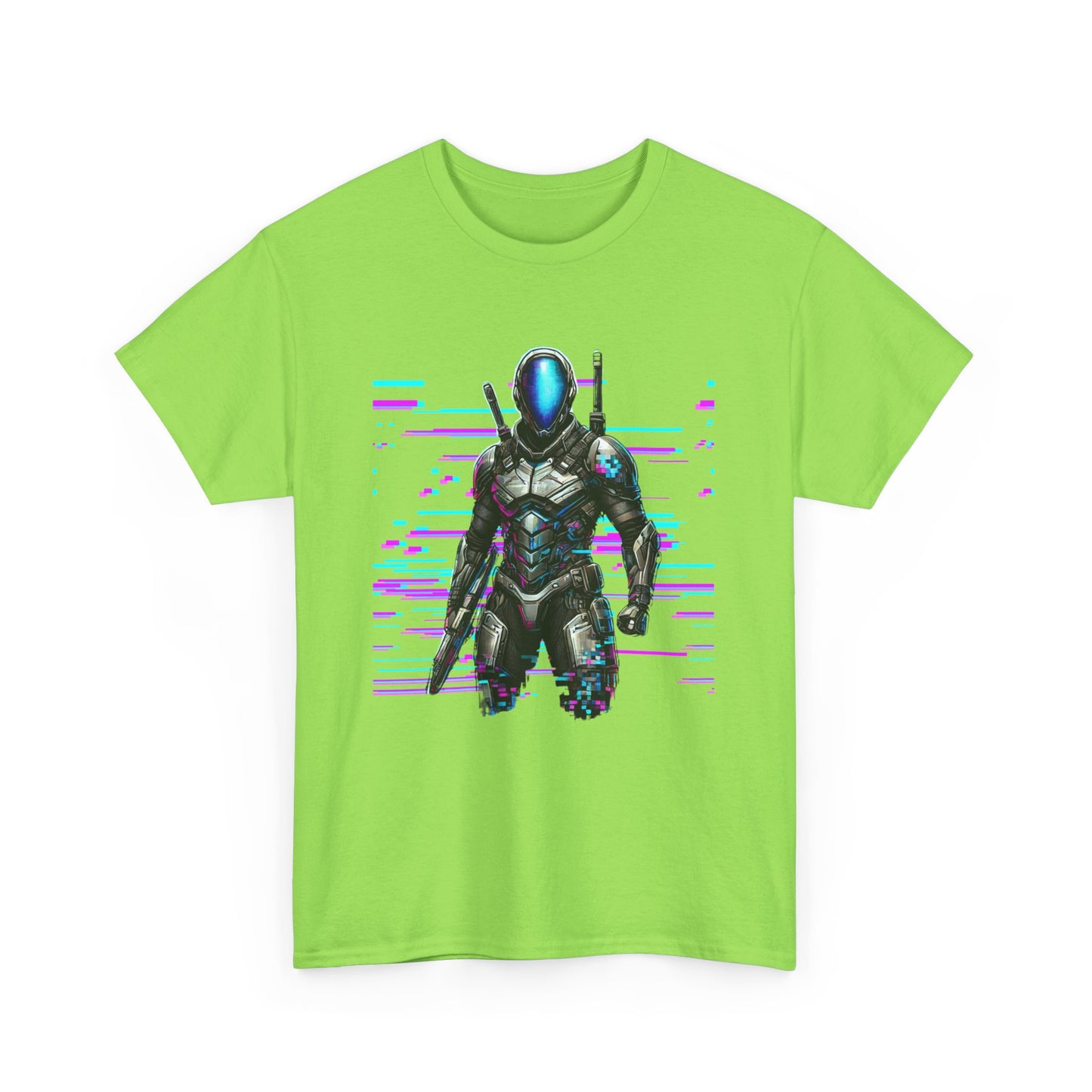 GlitchHunter - Cyberpunk Hacker T-shirt