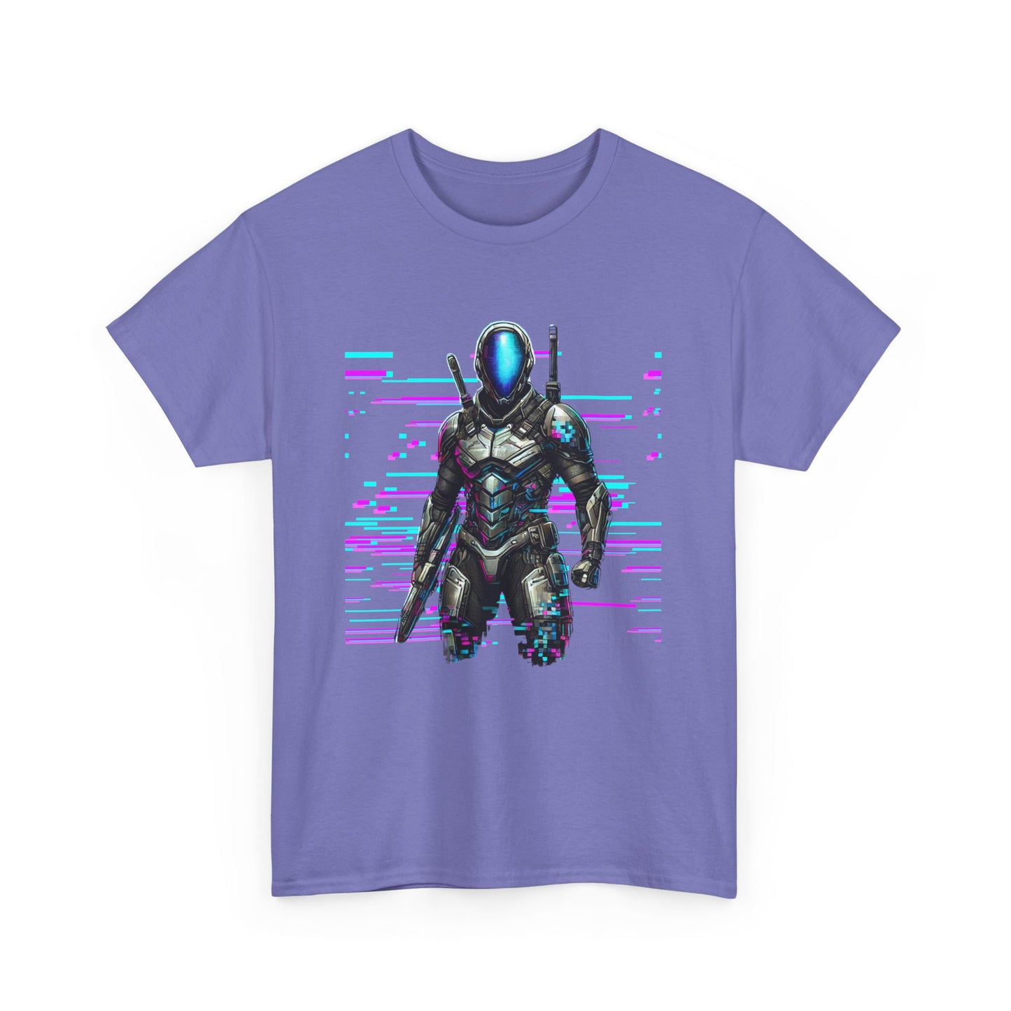 GlitchHunter - Cyberpunk Hacker T-shirt