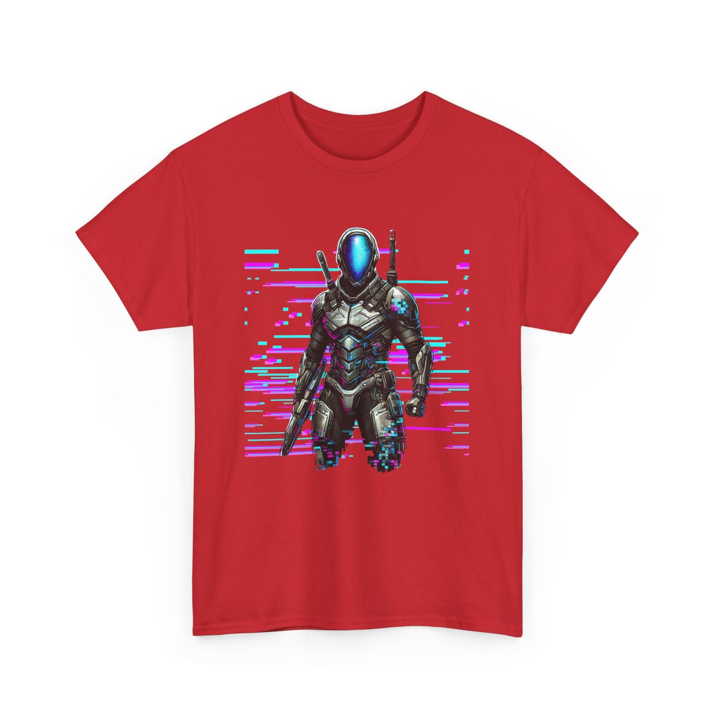 GlitchHunter - Cyberpunk Hacker T-shirt